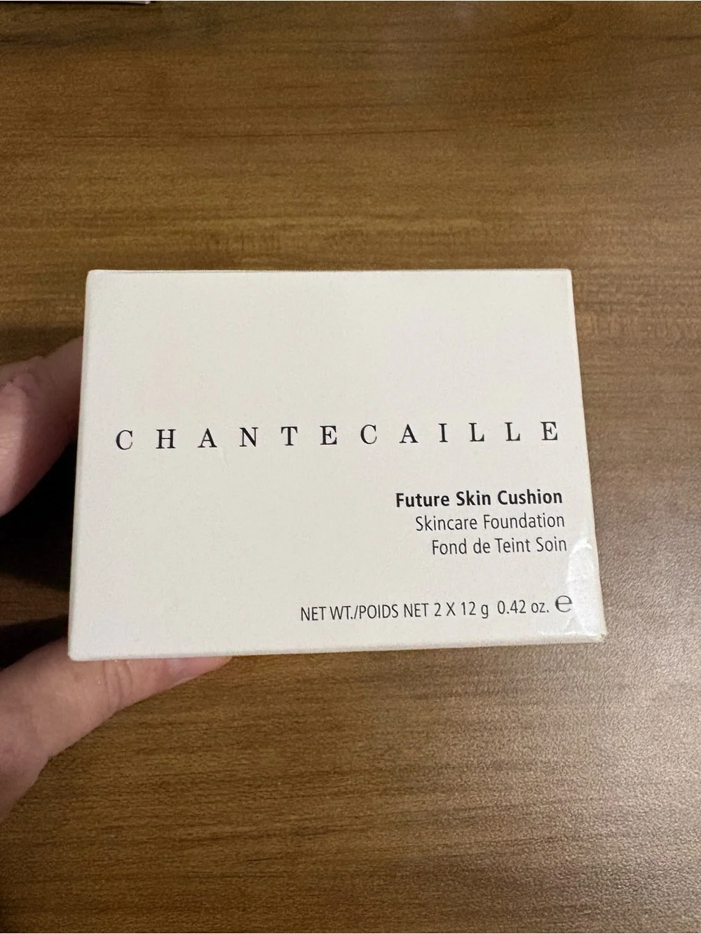Chantecaille Future Skin Cushion Foundation with Refill- Wheat MSRP $146 NIB